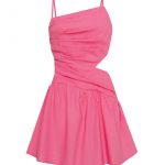 Сукня з асиметрією рожевий